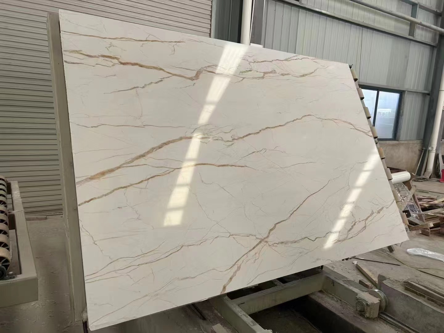 27001800mm 6d Printing Wall Cladding Artificial Calacatta Qu