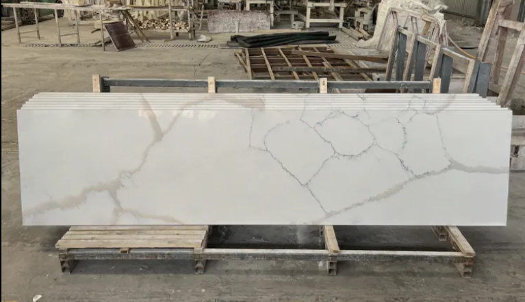 SFKB02 Top Quartz Stone Slab Countertop for Kitchens