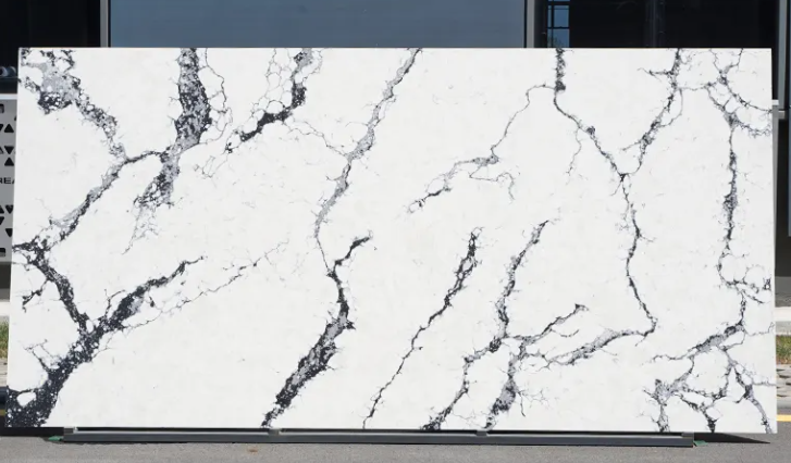 SFKA20 Calcatta Quartz 15mm-30mm Thick Calacatta Gold White 