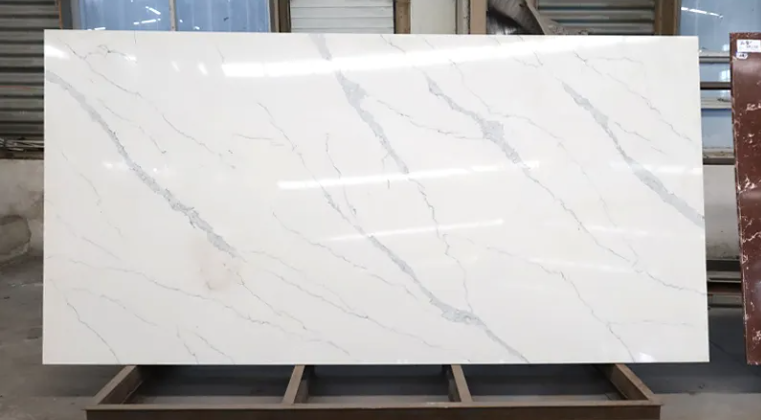 SFKA21 2023 Calacatta White Dolomite Quartz Slabs Quartz Sto