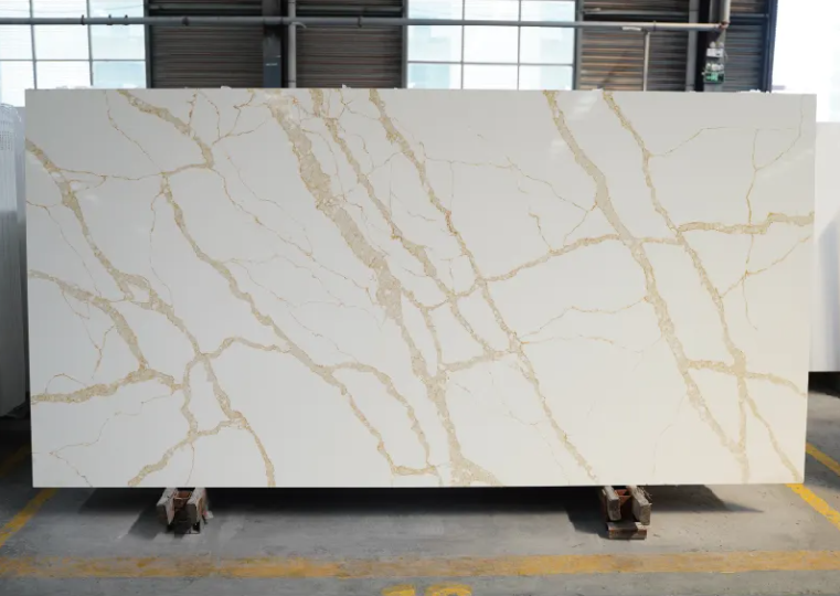 SFKA26 High Quality Modern White Calacatta Quartz Artificial