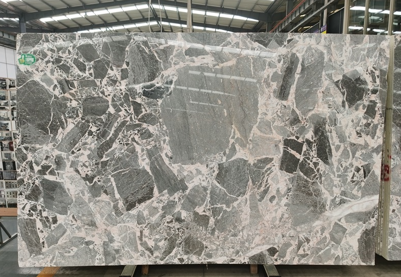 Natural Stone Grey Marble Slab Floor Tile