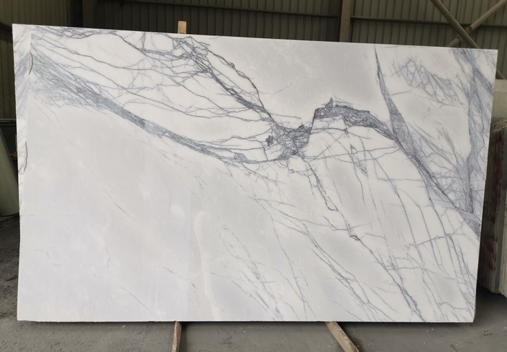 Highest Grade New York White Natural Marble Slab Stone