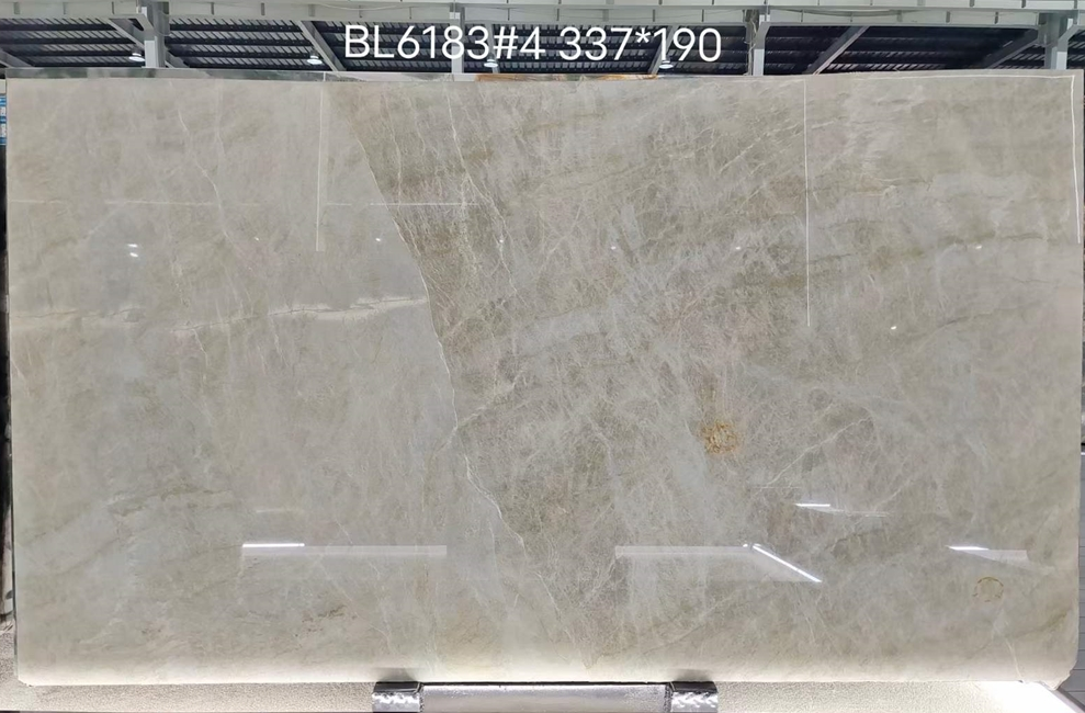 SFKF07 Natural White Victoria Falls Quartzite Slab Tiles