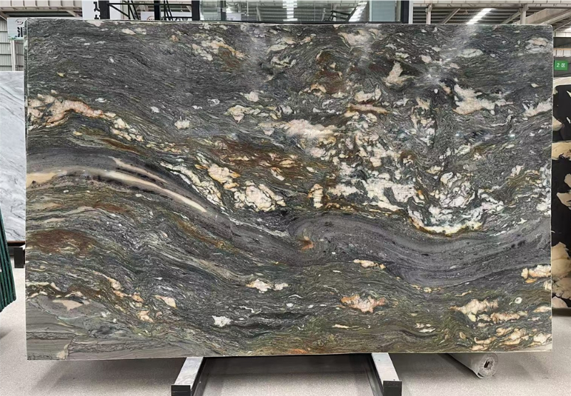 SFKF22 Ocean Fantasy Natural Quartzite Slabs Pattern