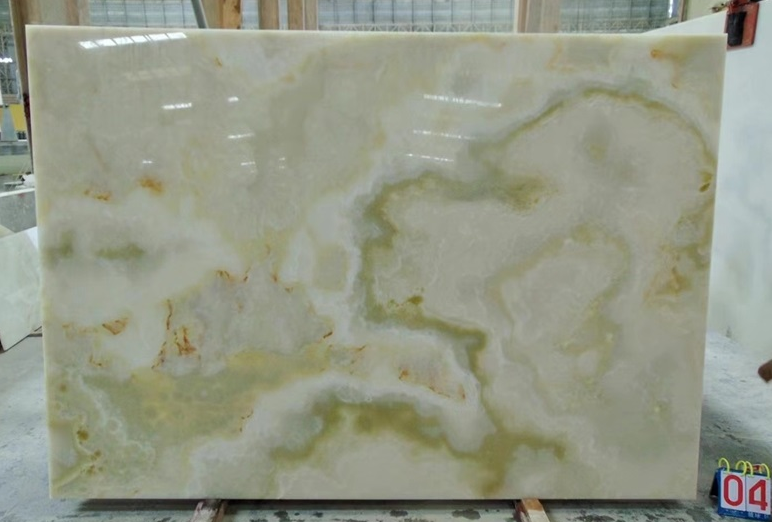 SFKE10 Green Onyx Slabs