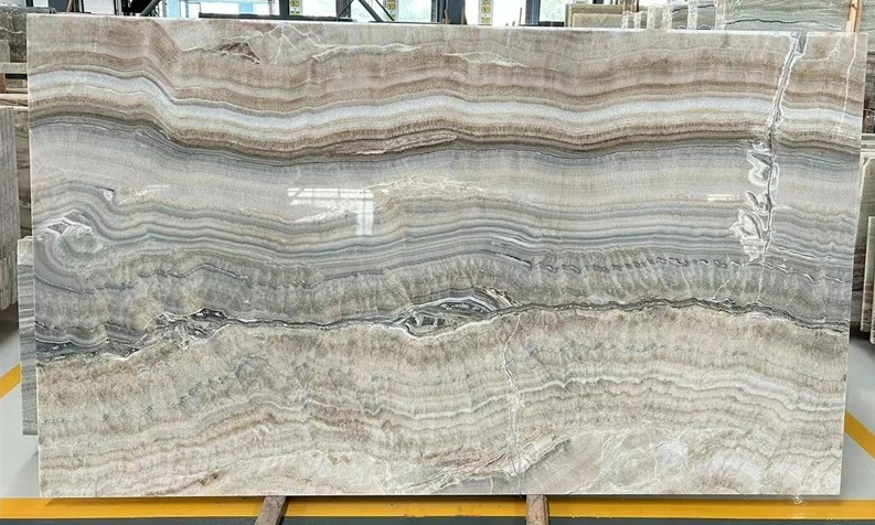 SFKE12 Argento Onyx Marble Slabs