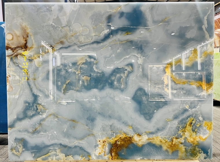 SFKE15 Royal Blue Onyx Floor Tiles