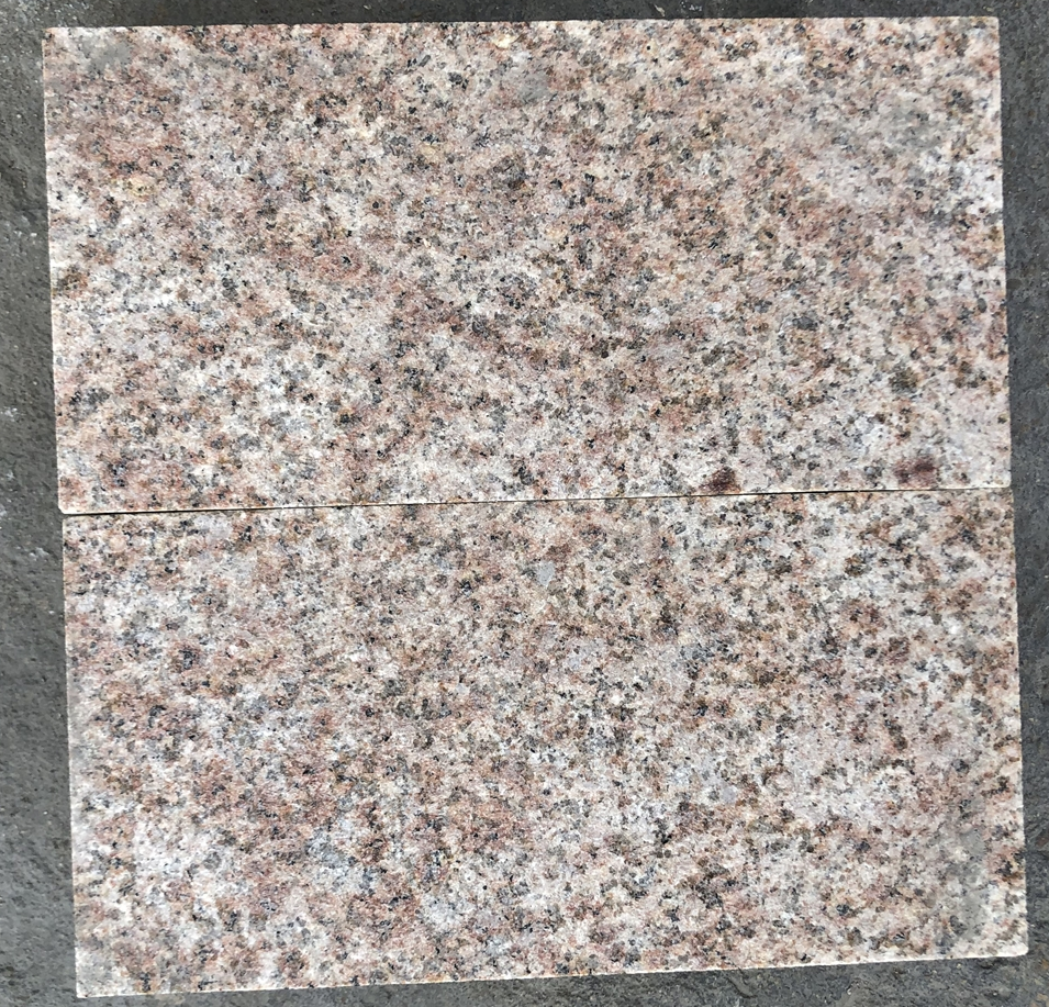 SFKD22 G682 Rusty Yellow Granite Pavers Golden Yellow Granit