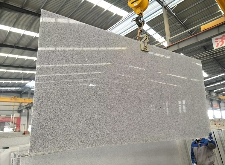 SFKD28 Padang Cristal Granite Slabs/Light Grey New G603