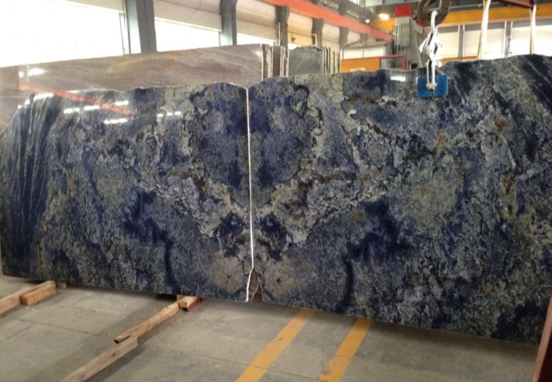 SFKD46 Azul Bahia Granite Slabs for Wall &Floor